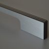 DADA Metall-Möbelgriff, Farbe Edelstahl, Bohrung 192 mm
