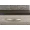PIOMBINA BR. NICKEL Möbelgriff aus Metall, Farbe Nickel gebürstet, Bohrung 96 mm
