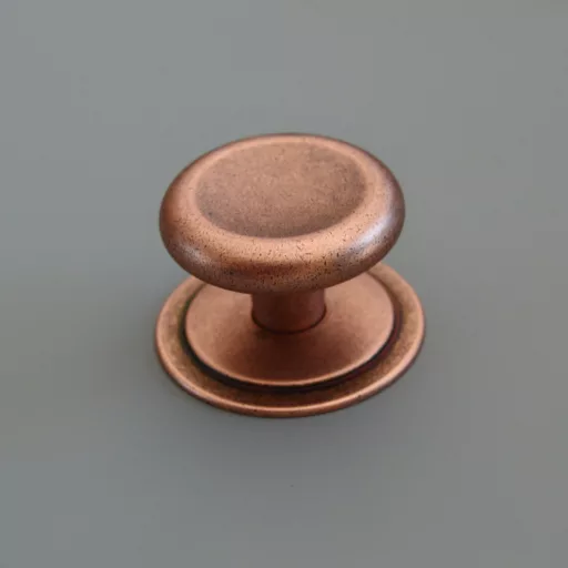 ARUBA Möbelknopf aus Metall, Farbe antikkupfer