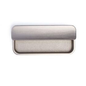 CAPE Fém fogantyú, bemarható, Satin színű