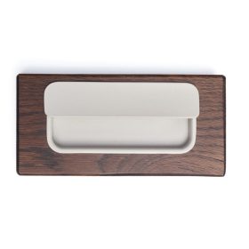 CAPE Fém fogantyú, bemarható, Puder színű