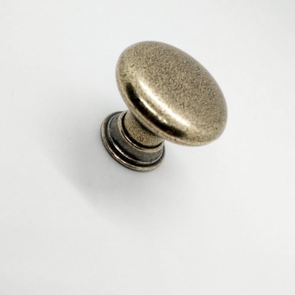 Möbelknopf aus Metall, Bronze patiniert