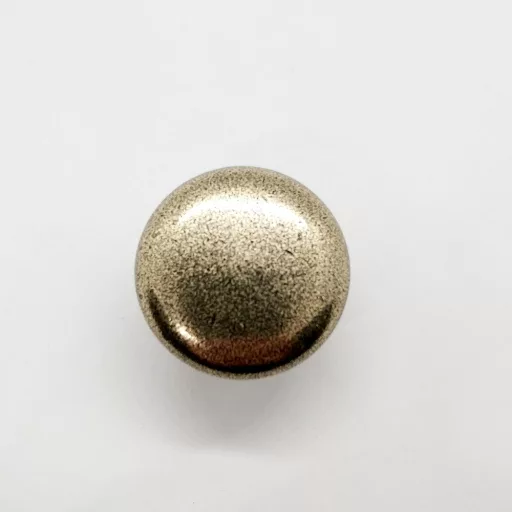 Möbelknopf aus Metall, Bronze patiniert