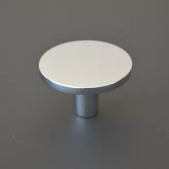 Lunar 38, Möbelknopf aus Metall in Chrom