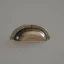 Colombo fém bútorfogantyú, antikolt sötét bronz színű, 64 mm furattávval