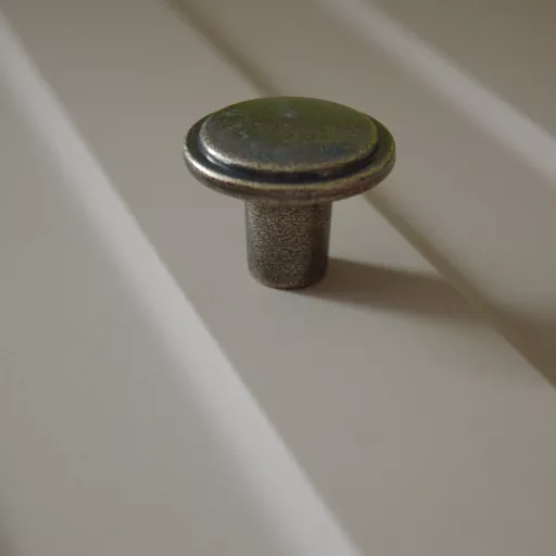 PINOT Antik sötét bronz színű, fém bútorgomb 30 mm átmérő