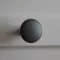 PINOT Antik fekete színű, fém bútorgomb 30 mm átmérő