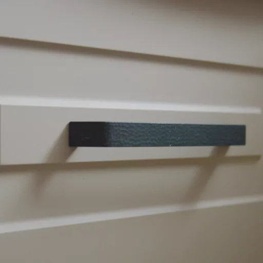 19.4135.53 Metallgriff für Möbel, antik schwarz, Lochabstand 160 mm