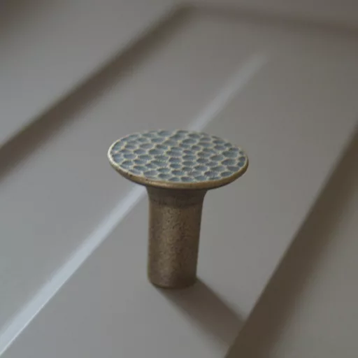 19.4136.53 Metallmöbelknauf, antik bronz