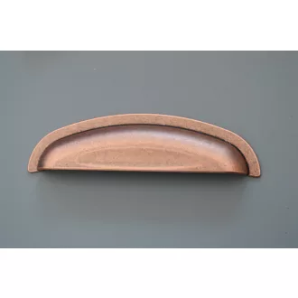   ARUBA Möbelgriff aus Metall, kupferfarben antik, 96 mm Lochabstand
