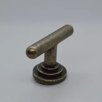 Möbelknopf aus Metall, Dunkelheit Bronze, rustikaler Stil