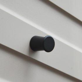 19_4168_12 BUFFER fém bútorgomb ,fekete  színű