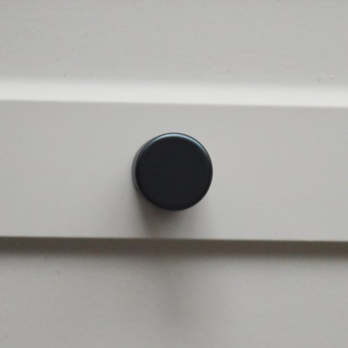 19_4168_12 BUFFER Metallmöbelknopf, schwarz