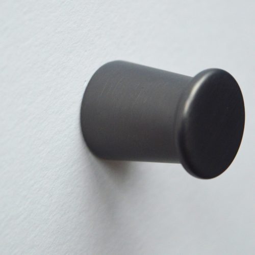 19_4168_82 BUFFER Metallmöbelknopf, titanfarben