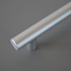 HRAZDA Metall-Möbelgriff, Stange, Farbe Aluminium eloxiert, BA 320 mm