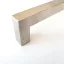 MARINA fém bútorfogantyú, csiszolt nemesacél felületű, 128mm furattávval