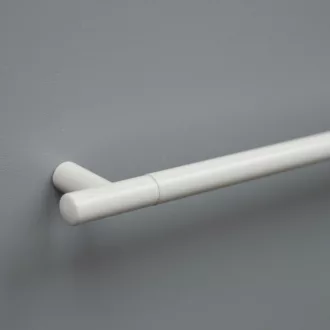   2072_192_bezs, rúd fogantyú, Bézs színű, fém bútorfogantyú 192 mm furattáv