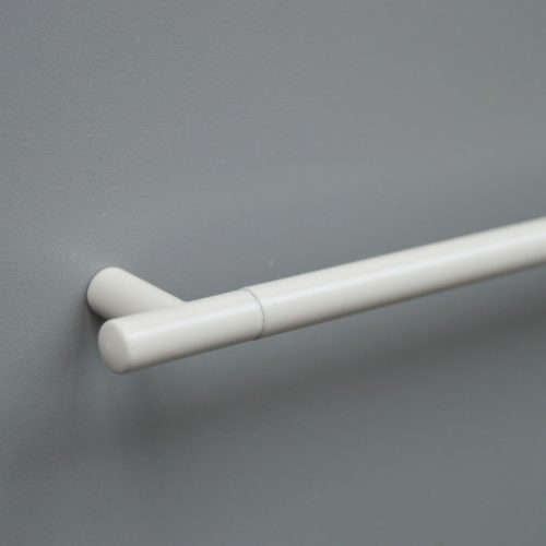 2072_192_bezs, Stangengriff, Beige Metall-Möbelgriff 192 mm Bohrung