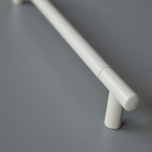 2072_192_bezs, rúd fogantyú, Bézs színű, fém bútorfogantyú 192 mm furattáv