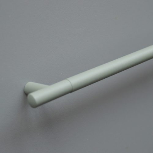 2072_192_oliva, rúd fogantyú, Oliva színű, fém bútorfogantyú 192 mm furattáv