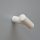 2072_Beige Möbelknopf aus Metall