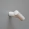 2072_Beige Möbelknopf aus Metall