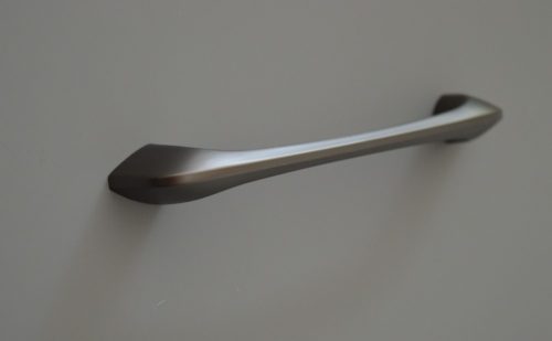Titanium grey 192 mm Metall-Möbelgriff