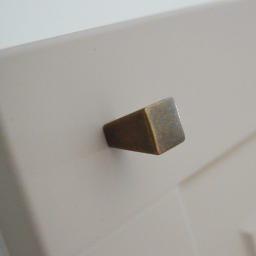 2267_AN Fém bútorgomb, antikolt bronz