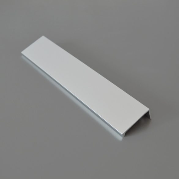 LUCATA fém bútorfogantyú, alumínium színű, 96 mm furattávval