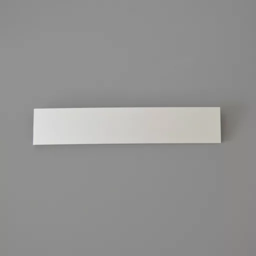 LUCATA Metall-Möbelgriff, Farbe Aluminium, Bohrung 160 mm