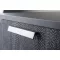 ISOLA Metall-Möbelgriff, Farbe Edelstahl, Bohrung 224 mm