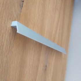   ISOLA fém bútorfogantyú, alumínium színű, 160 mm furattávval