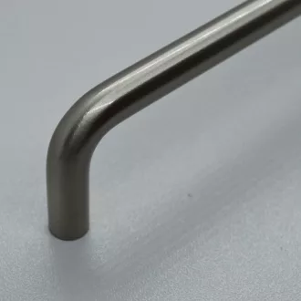   IDA Möbelgriff aus Metall, Farbe gebürstetes Nickel, Bohrung 160 mm