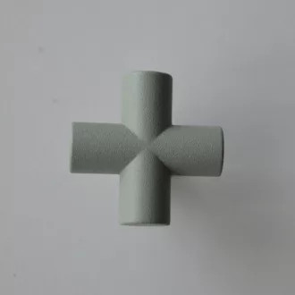 2351_Olivgrüner Möbelknopf aus Metall
