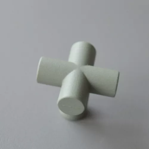 2351_Olivgrüner Möbelknopf aus Metall