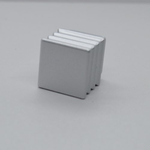 2372 - matt króm színű bútorgomb