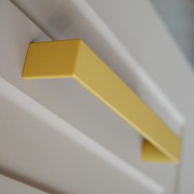   2389_128_MA, Matt arany , fém bútorfogantyú 128 mm furattávval