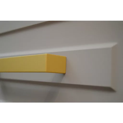 2389_192_MA Metall-Möbelgriff, mattgold, mit 192 mm Lochabstand