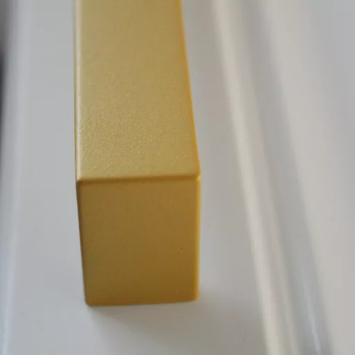 2389_192_MA Metall-Möbelgriff, mattgold, mit 192 mm Lochabstand