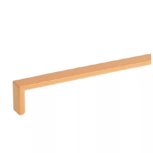 2389_192_MA Metall-Möbelgriff, mattgold, mit 192 mm Lochabstand