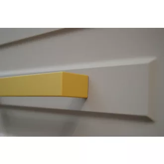   2389_320_MA   Metall-Möbelgriff, mattgold, mit 320 mm Lochabstand
