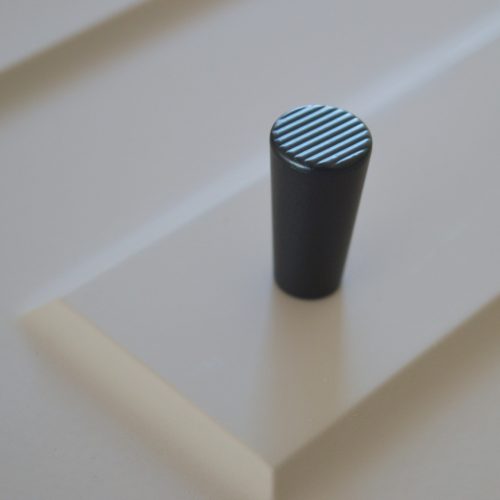 RAMA Nero, Fém, Modern bútorgomb