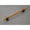 NEW BEAM, Mattschwarz - Eiche lackiert, 256 mm Bohrungsabstand