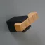 NEW BEAM, fém-lakkozott tölgy fogas