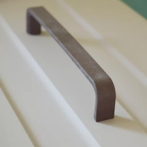 24.4206.02 CISSI Möbelgriff, 160 mm Bohrung – Farbe: Kaffeebraun