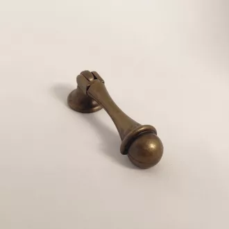 2537 Metall, Bronze antikisiert, Möbelknopf