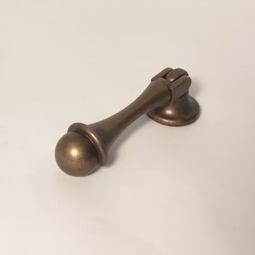 2537 Metall, Bronze antikisiert, Möbelknopf