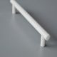 2546_128_beige, Stangengriff, Beige Metall-Möbelgriff mit 128 mm Bohrung