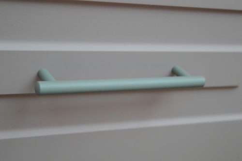 2546_128_oliva, rúd fogantyú, Oliva színű, fém bútorfogantyú 128 mm furattáv