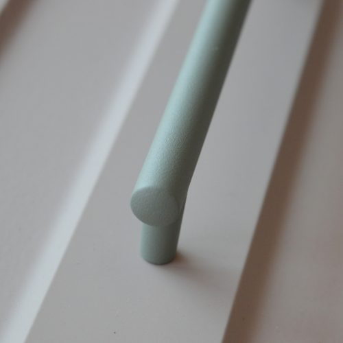 2546_128_oliva, rúd fogantyú, Oliva színű, fém bútorfogantyú 128 mm furattáv